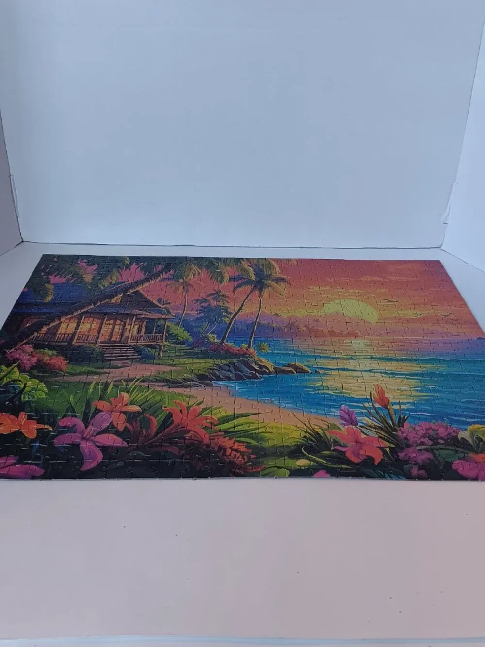 (5) 500 Piece PuzzleBug Cardboard Jigsaw Puzzles